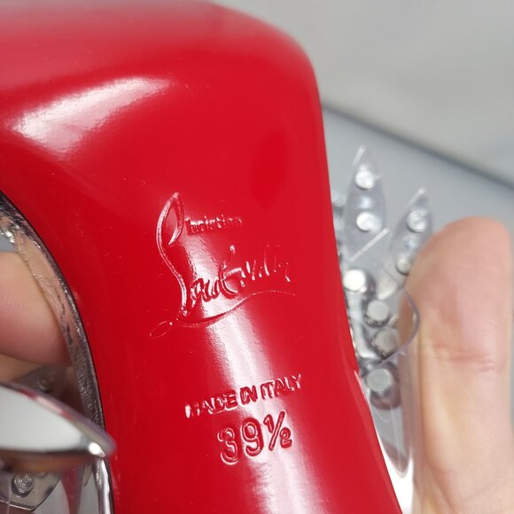 Christian Louboutin Marvel Imperious Rex Silver Jewel Sandal - Picture 5 of 13